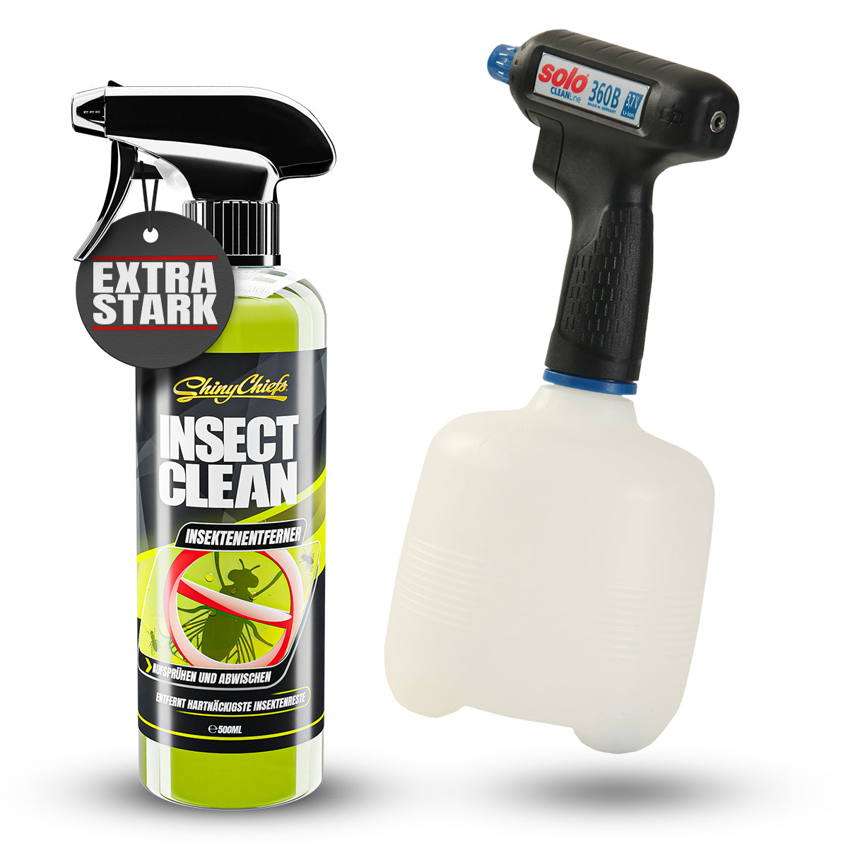 SOLO CLEANLine akumulatorowy opryskiwacz ręczny 360 B 1L + INSECT CLEAN - spryskaj i zetrzyj 500ml
