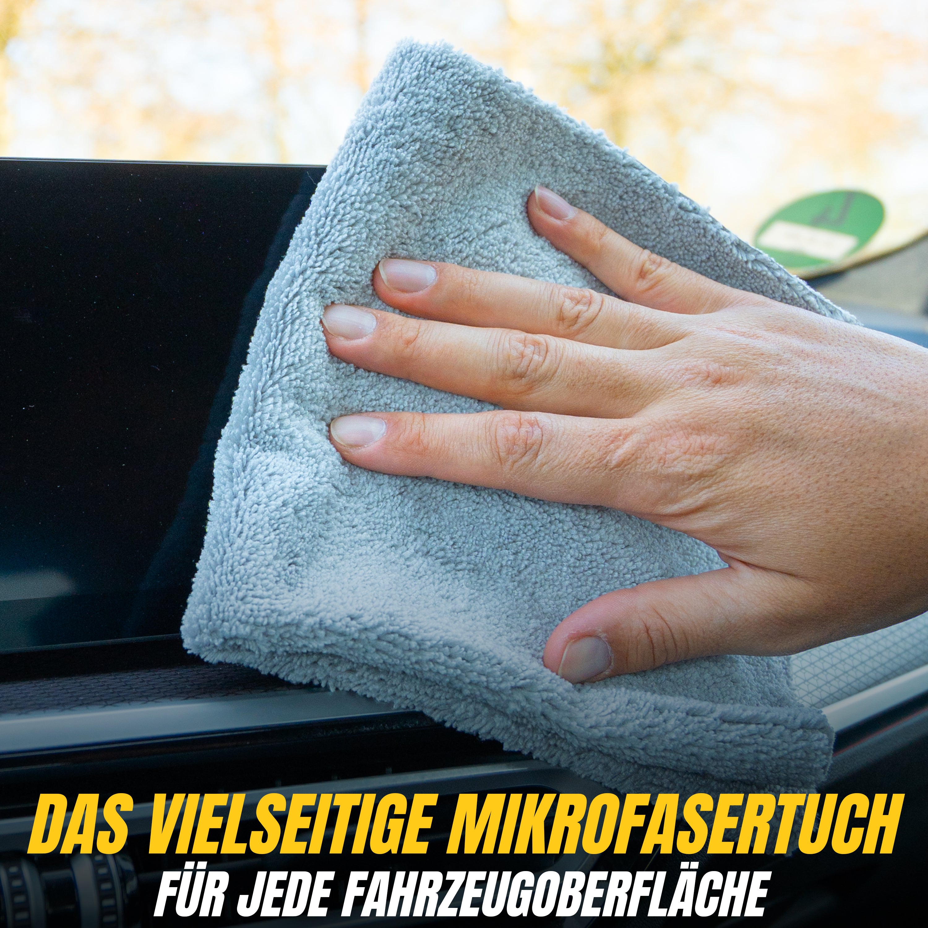 ALLROUNDER 380 RANDLOS - MIKROFASERTUCH - 3STK.