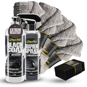 Zestaw BLACK COAT - GRAPHENEWAX 500ml + GRAPHENE SPRAY 500ml