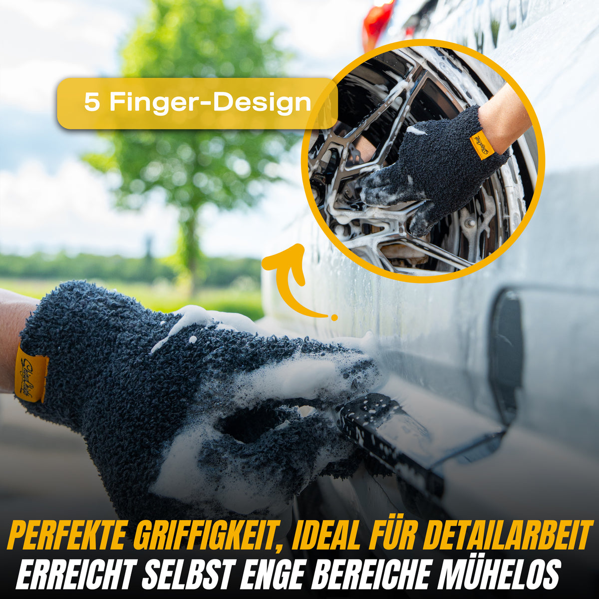 DETAIL WASH MITT - MIKROFASER WASCHHANDSCHUH