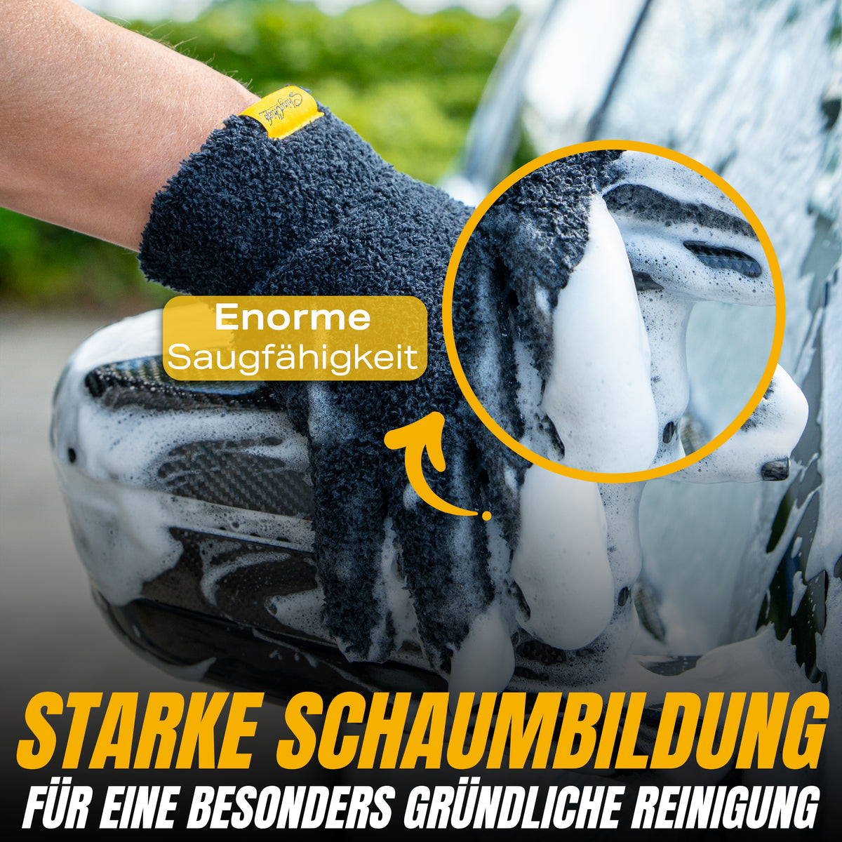 DETAIL WASH MITT - MIKROFASER WASCHHANDSCHUH