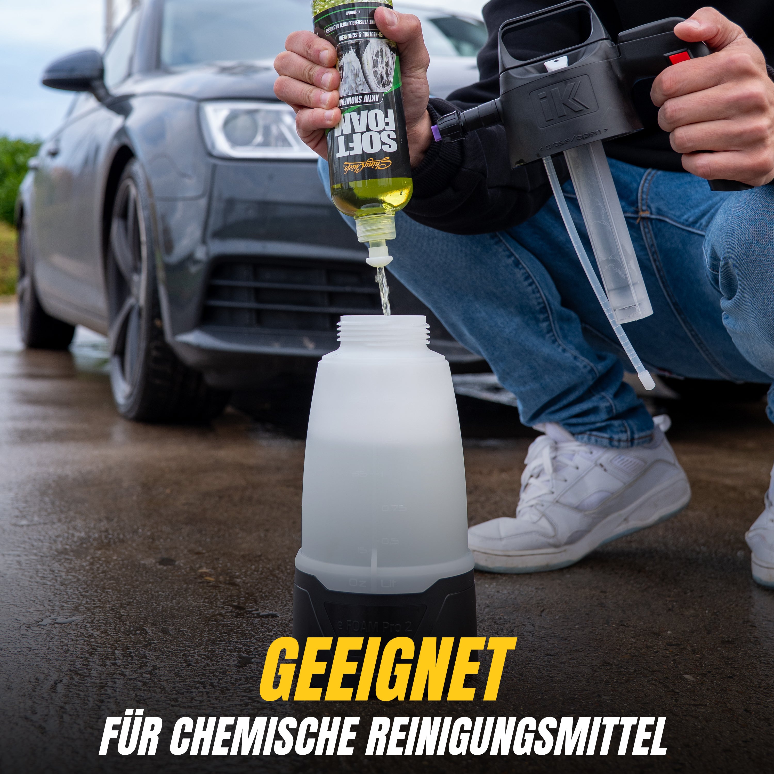 IK e Foam PRO 2 oplaadbare schuimspuit 1,5 liter