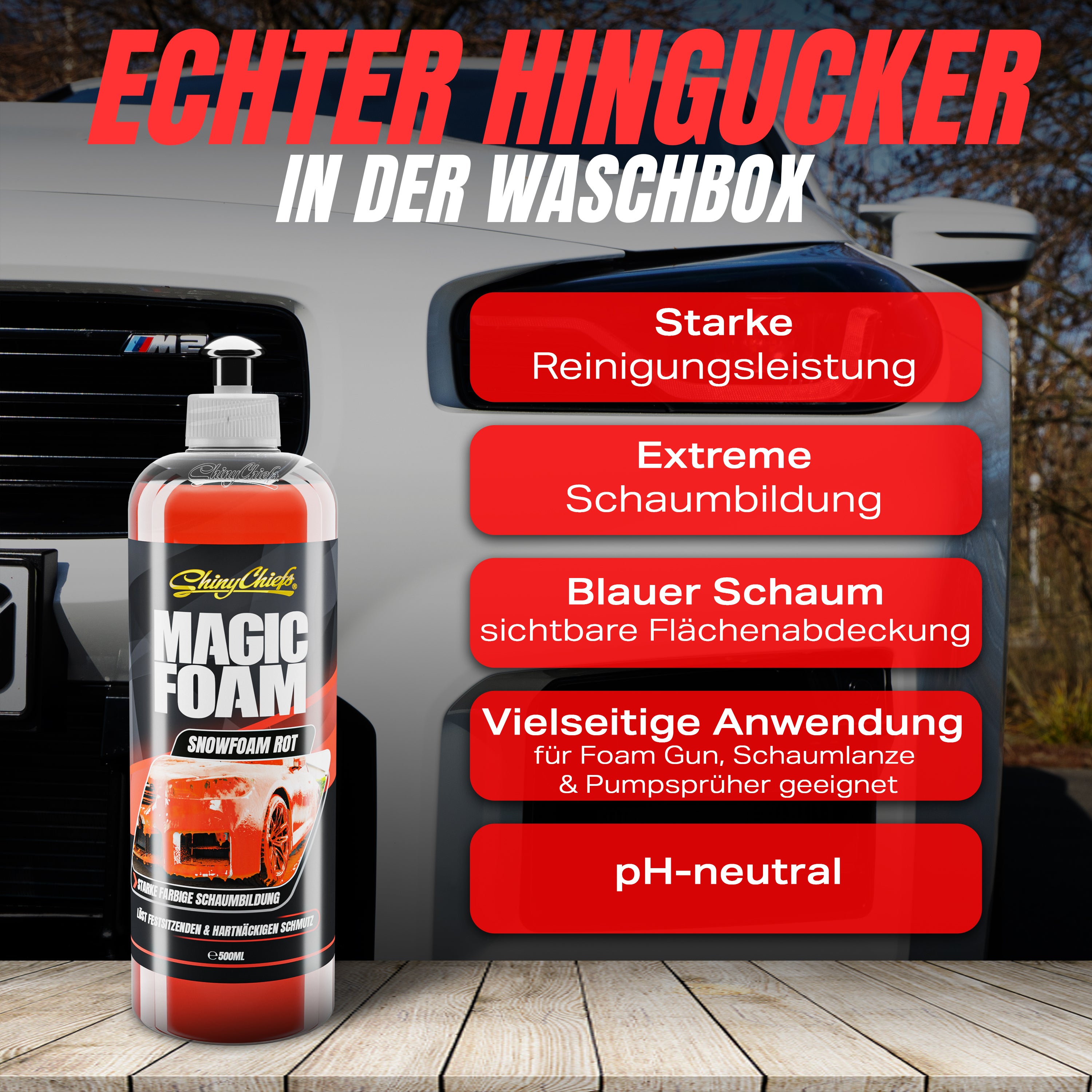 SOLO SCHAUMSPRÜHER 304 FA + MAGIC FOAM - ROTER SCHAUM 500ml Set