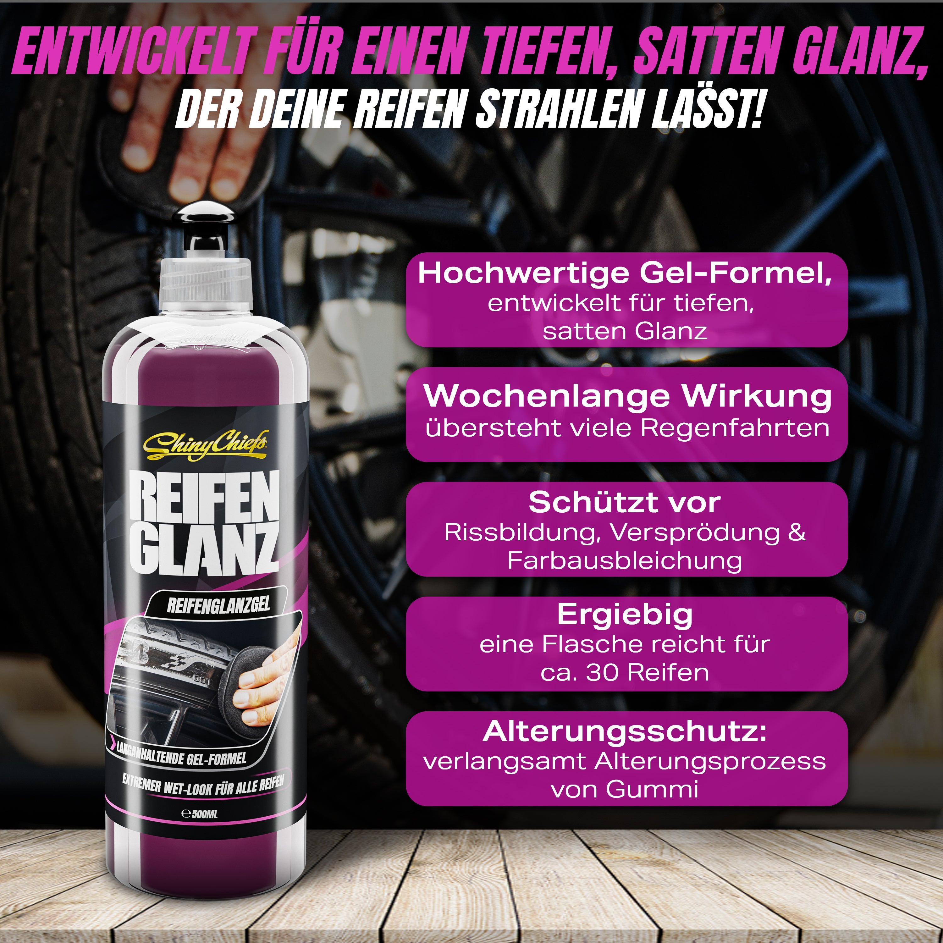 REIFENGLANZ - REIFENGLANZGEL 500ml SET