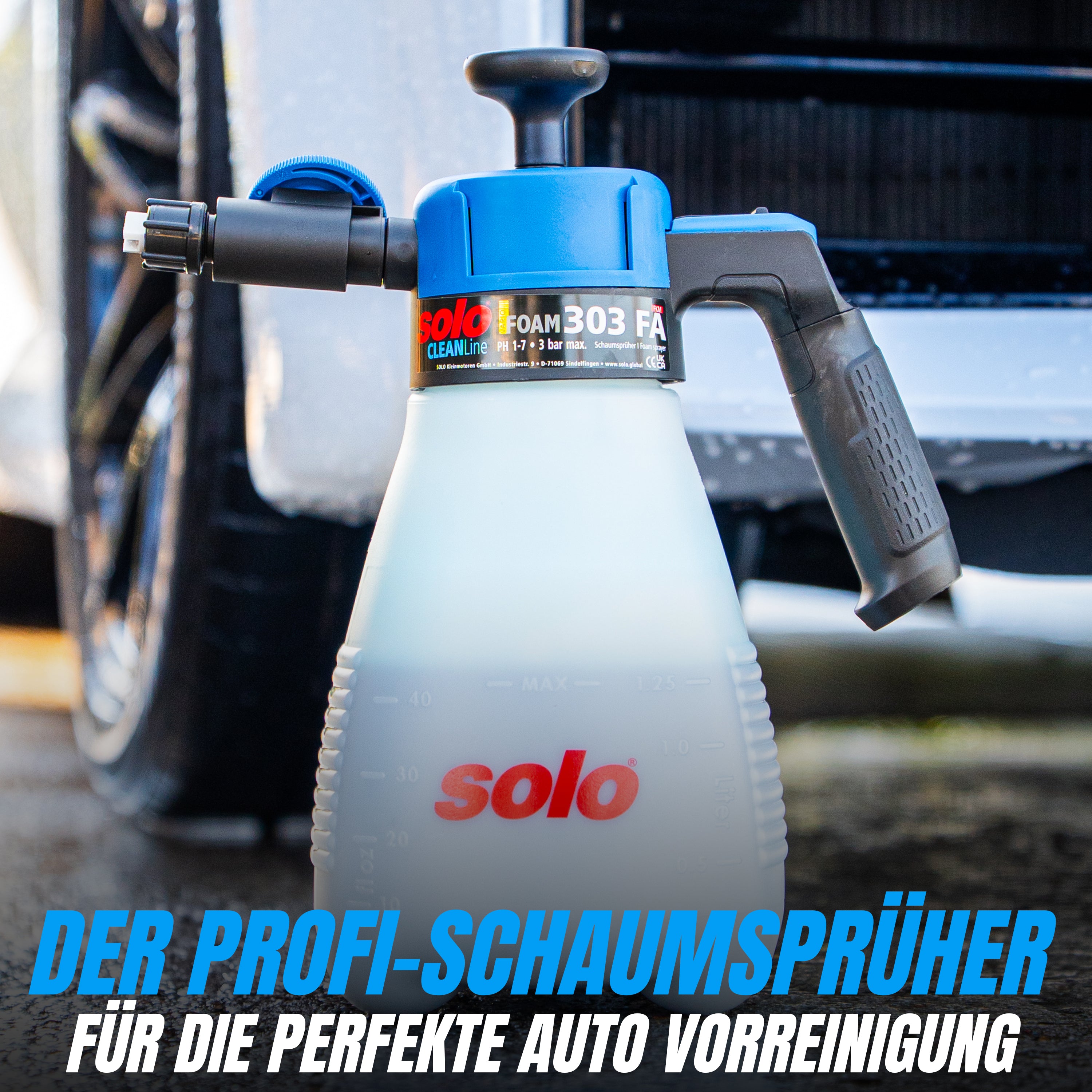 SOLO SCHAUMSPRÜHER 304 FA + MAGIC FOAM - ROTER SCHAUM 500ml Set