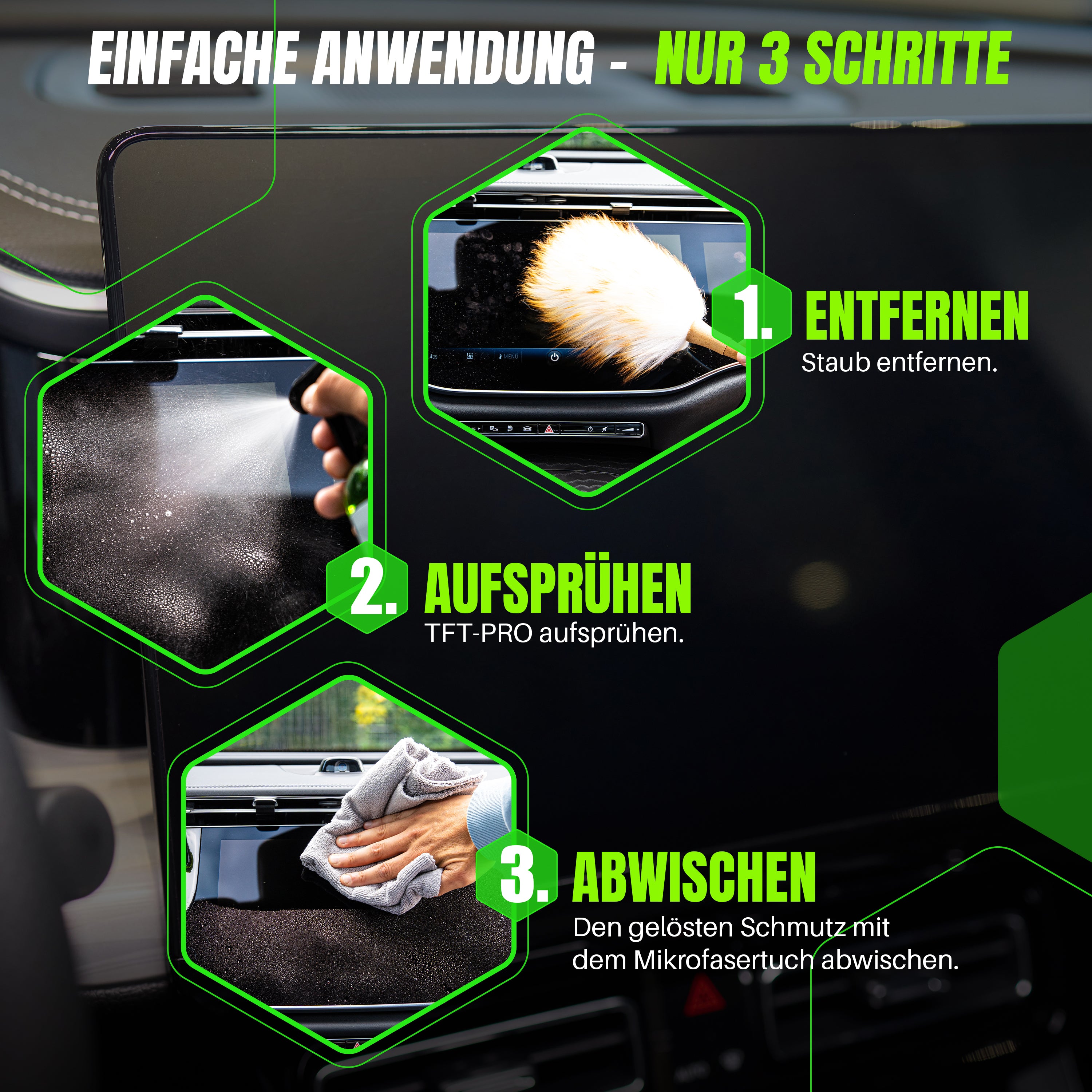 TOUCH CLEAN - TFT & DISPLAYREINIGER KIT