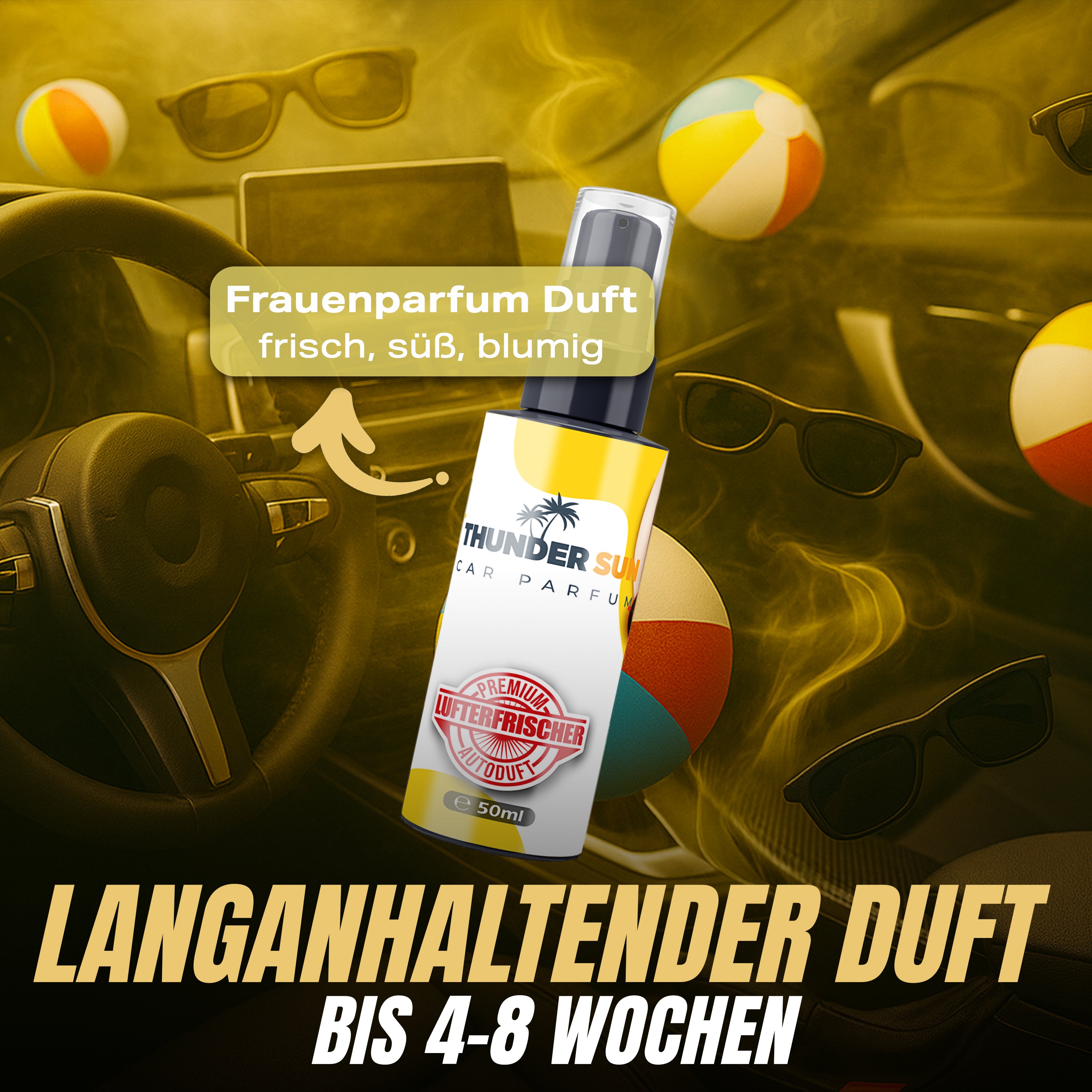 Flavour Bomb - THUNDER SUN PARFUM VOOR HAAR 50ml