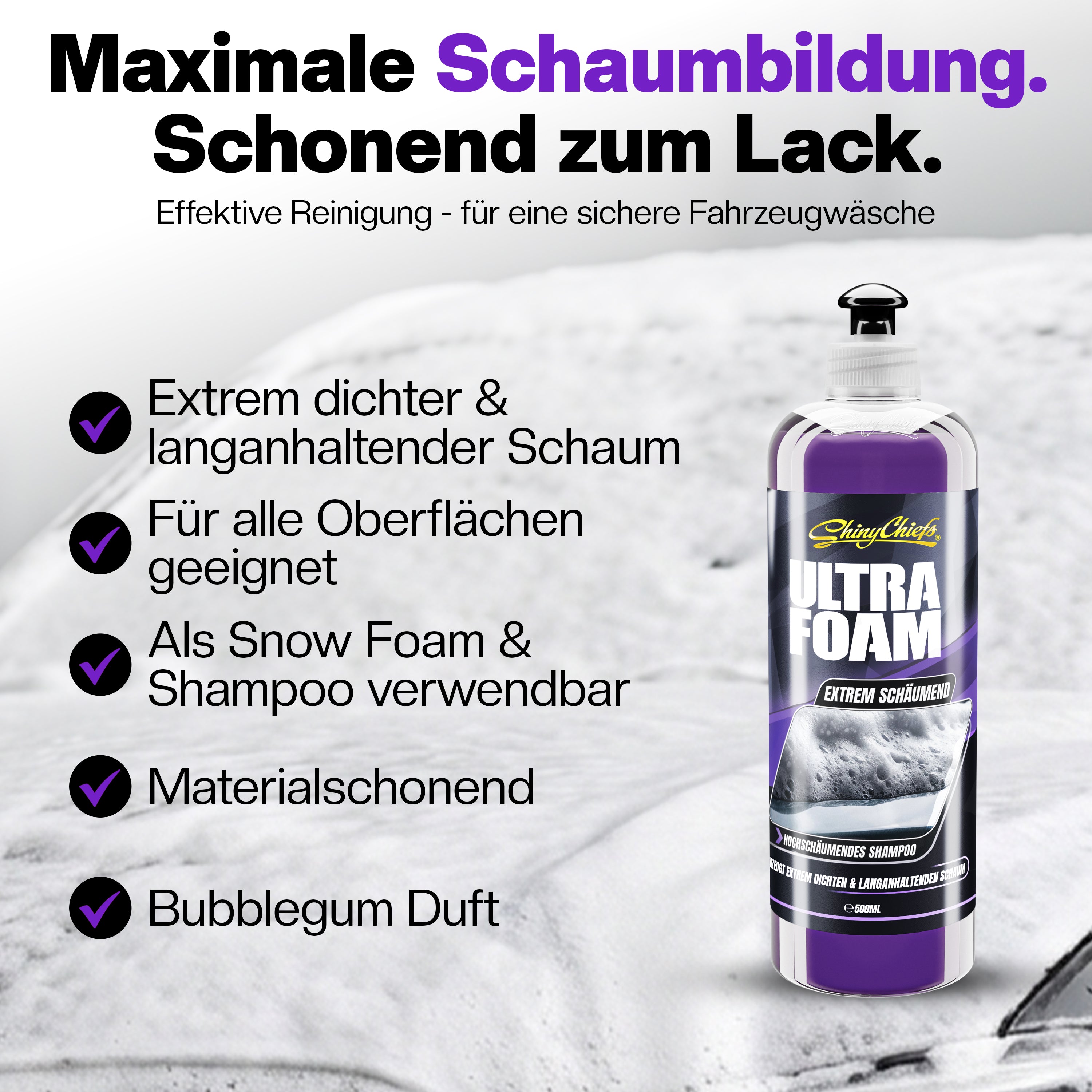 ULTRA FOAM - SZAMPON EKSTREMALNIE PIENIĄCY SIĘ