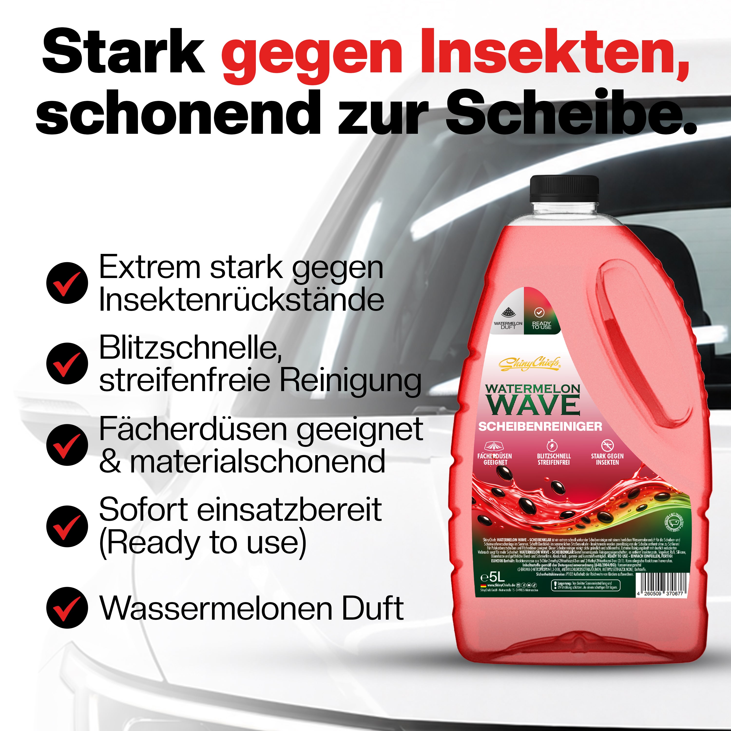 WATERMELON WAVE - SCHEIBENKLAR 5L
