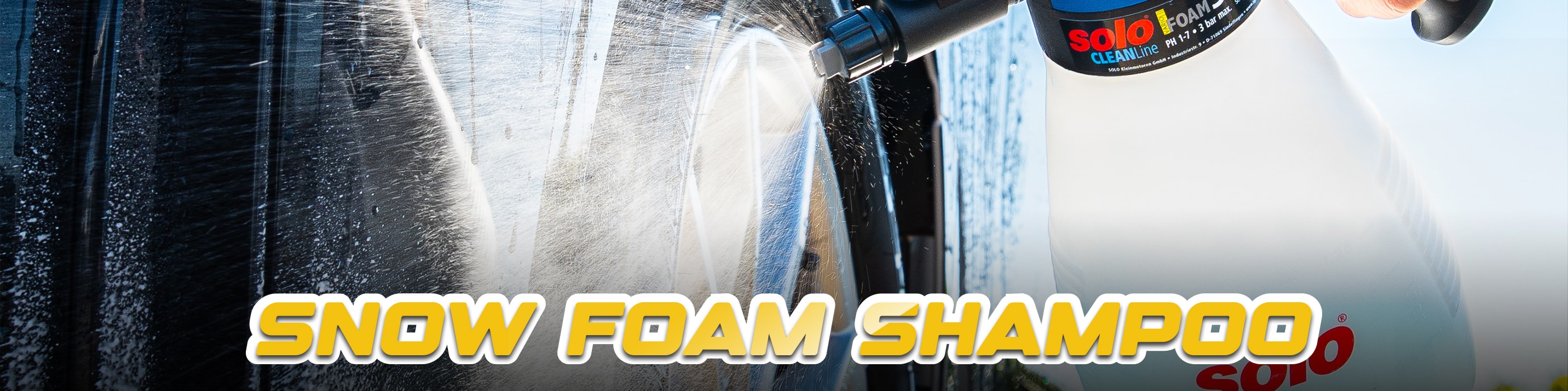 AUßENREINIGUNG - ⁠Snow Foam Shampoo