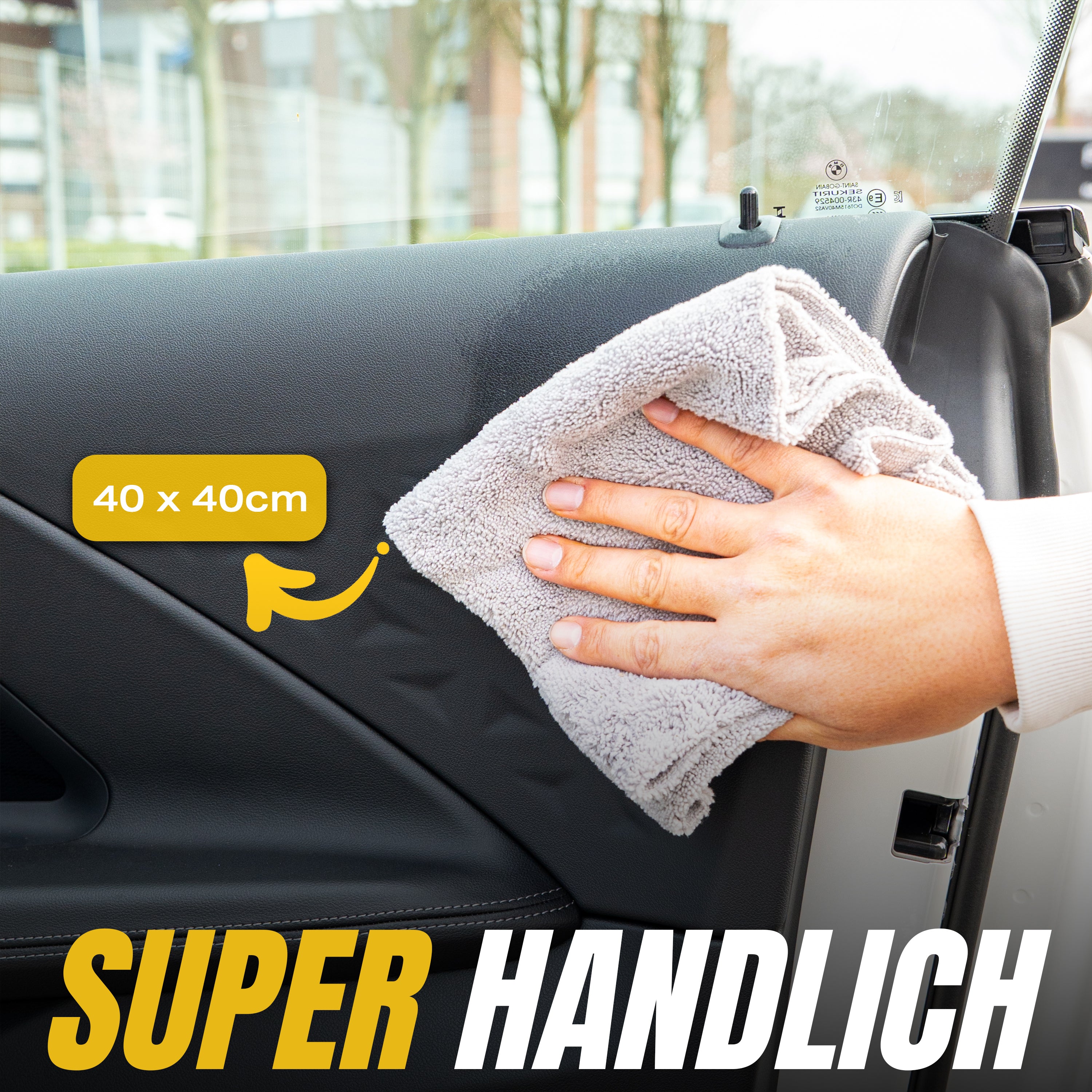 ALLROUNDER 380 RANDLOS - MIKROFASERTUCH - 3STK.