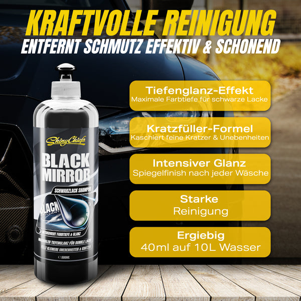 BLACK MIRROR - BLACKLACK SHAMPOO 500ml