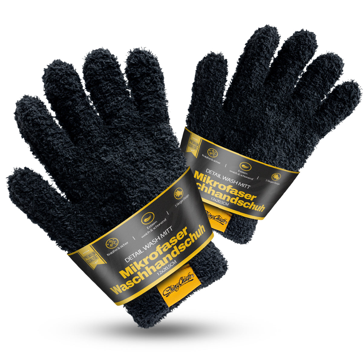 DETAIL WASH MITT - MIKROFASER WASCHHANDSCHUH (DOPPEL SET)