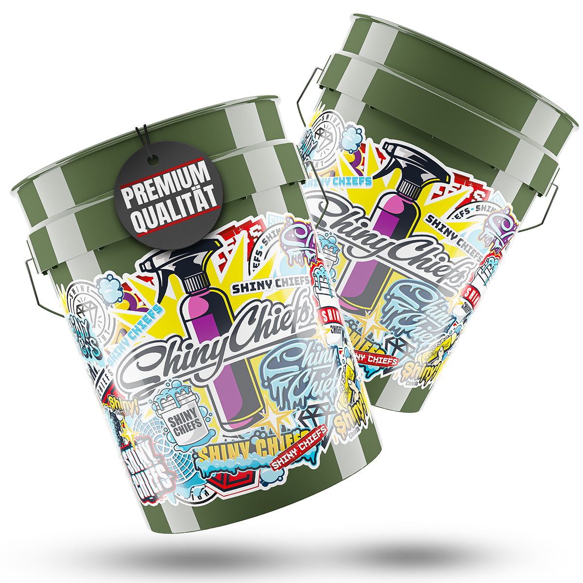 2x WASCHEIMER ARMY GREEN - 20L