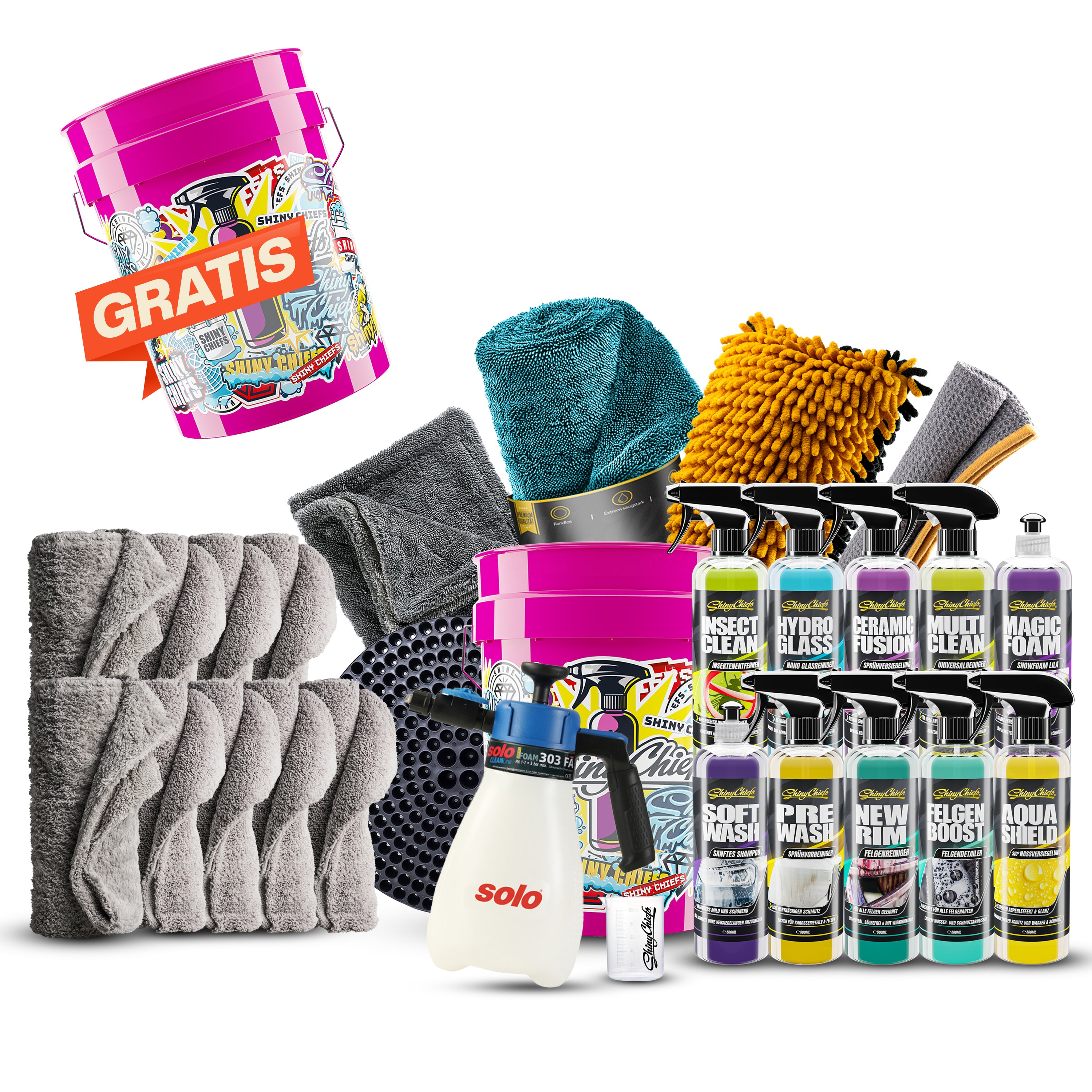 AUSSENREINIGUNG – Wähle dein Kit