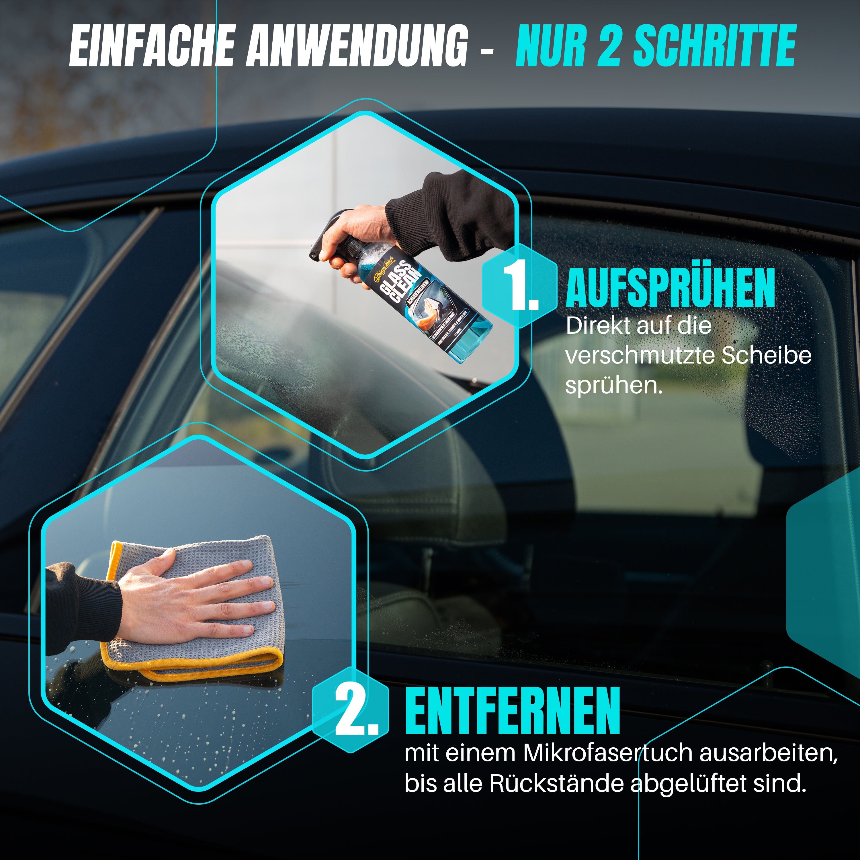 GLASS CLEAN - GLASREINIGER 500ml