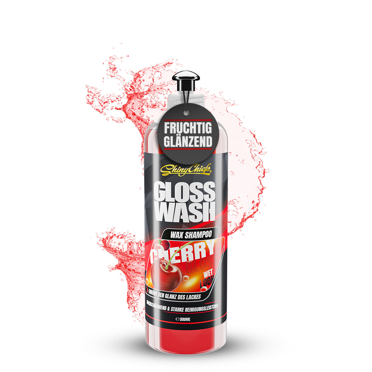 GLOSSWASH SHAMPOO KIRSCHE - WASH & WAX 500ml