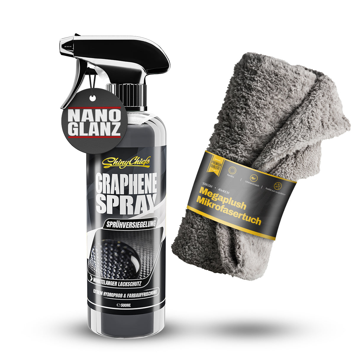 GRAPHENE SPRAY - SPRÜHVERSIEGELUNG 500ml SET
