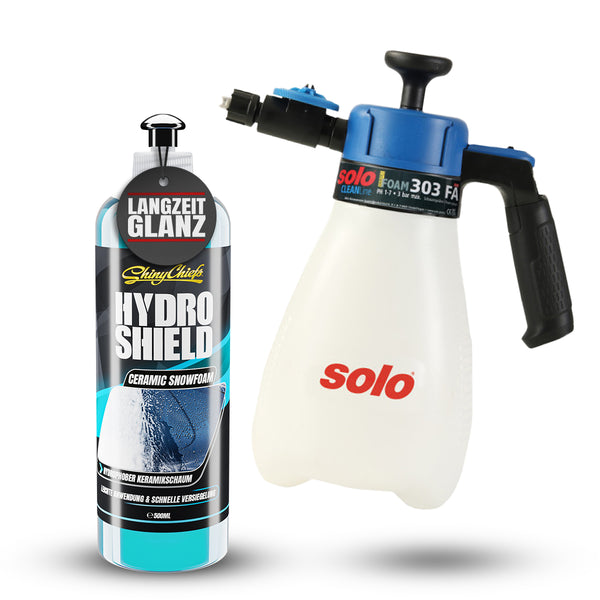 SOLO SCHAUMSPRÜHER 304FA + HYDRO SHIELD - CERAMIC SNOWFOAM 500ml
