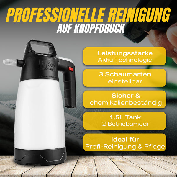IK e Foam PRO 2 oplaadbare schuimspuit 1,5 liter