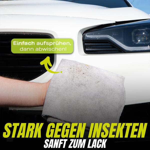 INSECT CLEAN - INSEKTENENTFERNER 500ml - Aufsprühen & Abwischen Set
