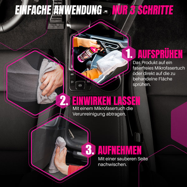 INTERIOR CLEAN - INNENRAUMREINIGER 500ml