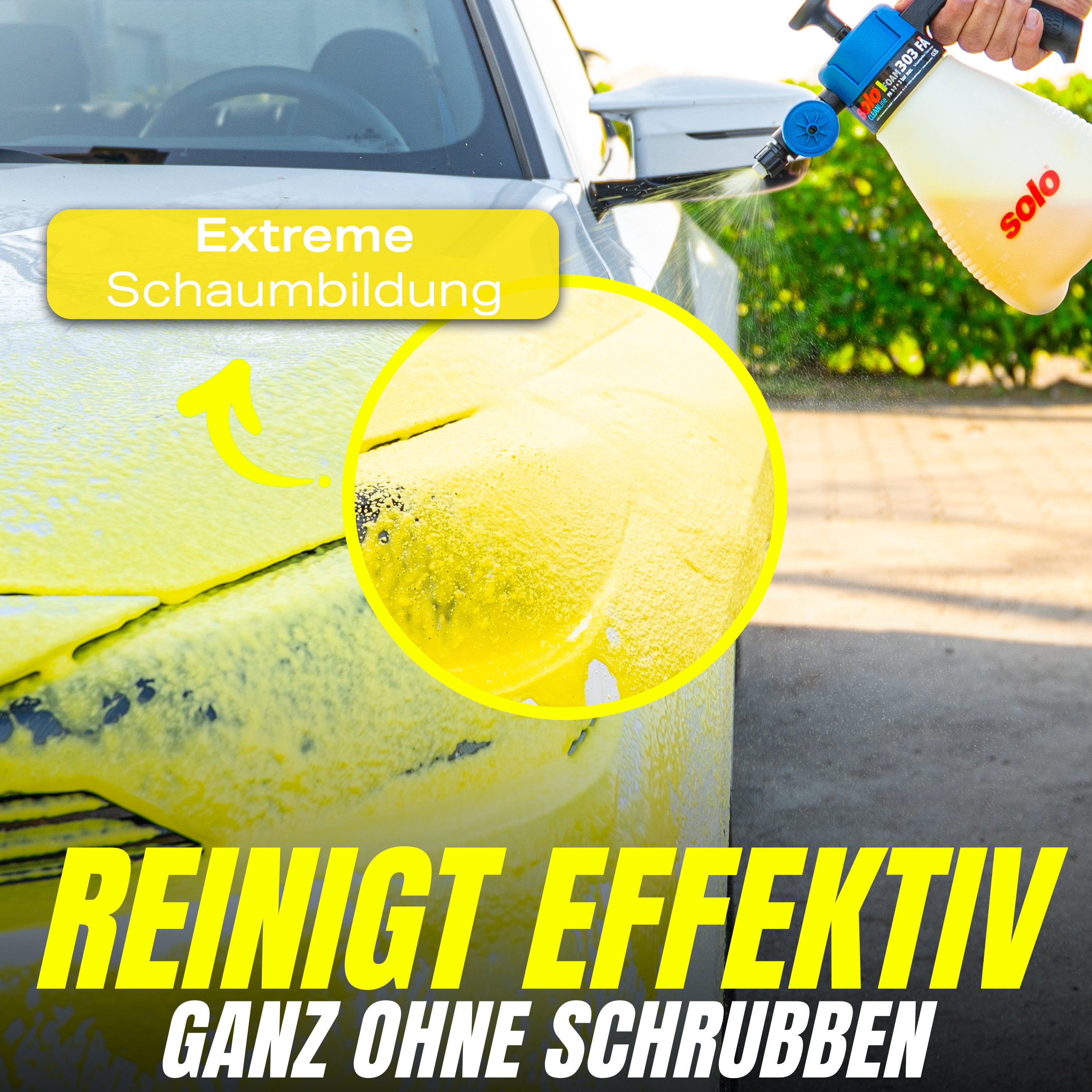 Zestaw SOLO FOAM SPRAYER 304 FA + MAGIC FOAM - YELLOW FOAM 500ml