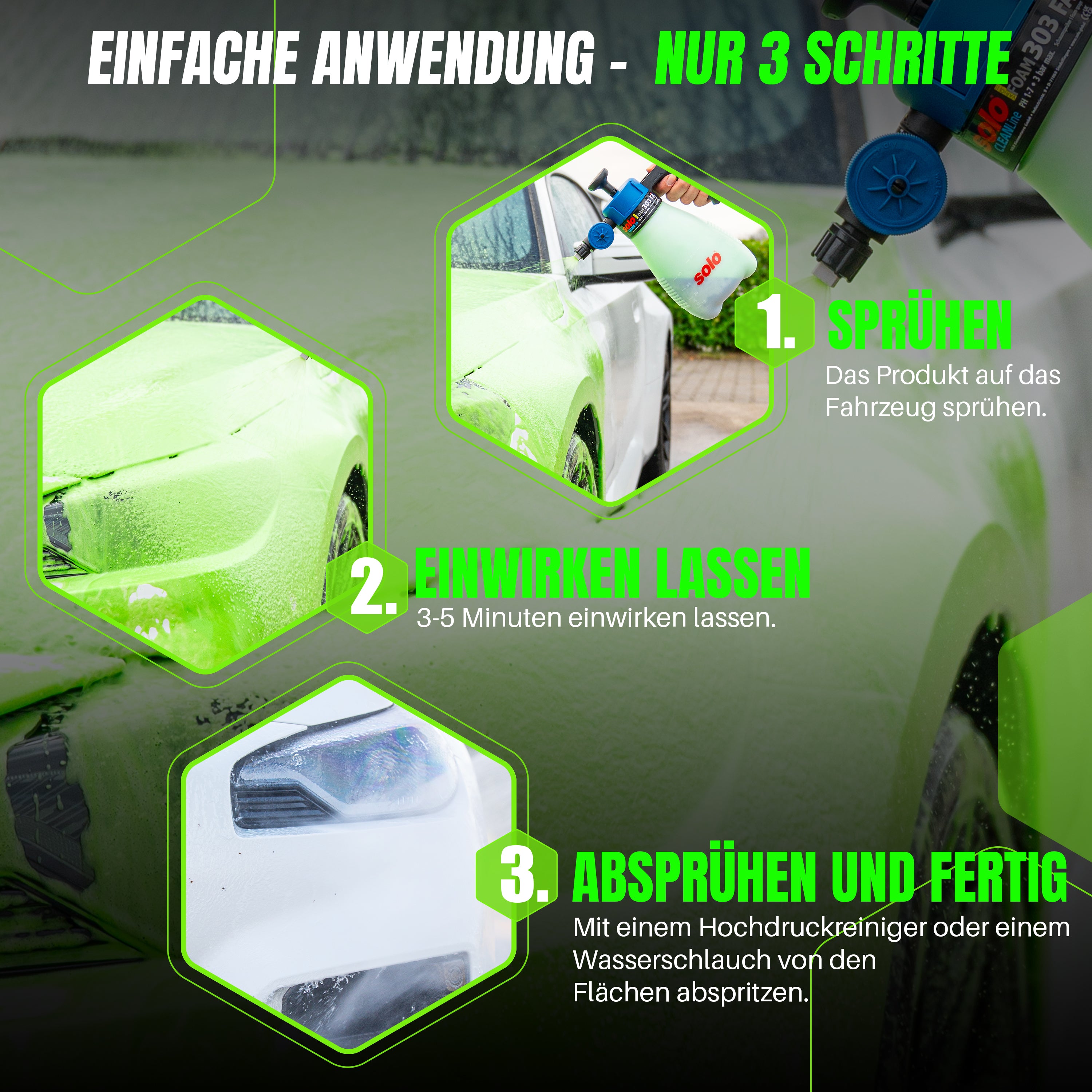 MAGIC FOAM - GRÜNER SNOW FOAM 500ml