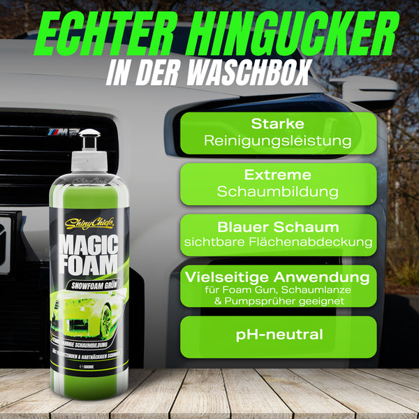 SOLO SCHAUMSPRÜHER 304 FA + MAGIC FOAM - GRÜNER SCHAUM 500ml Set