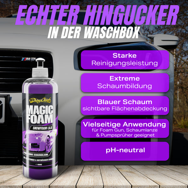 SOLO SCHAUMSPRÜHER 304 FA + MAGIC FOAM - LILA SCHAUM 500ml Set