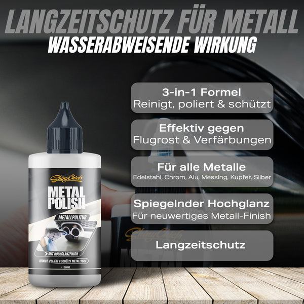 METAL POLISH - 3IN1 METALLPOLITUR 200ml