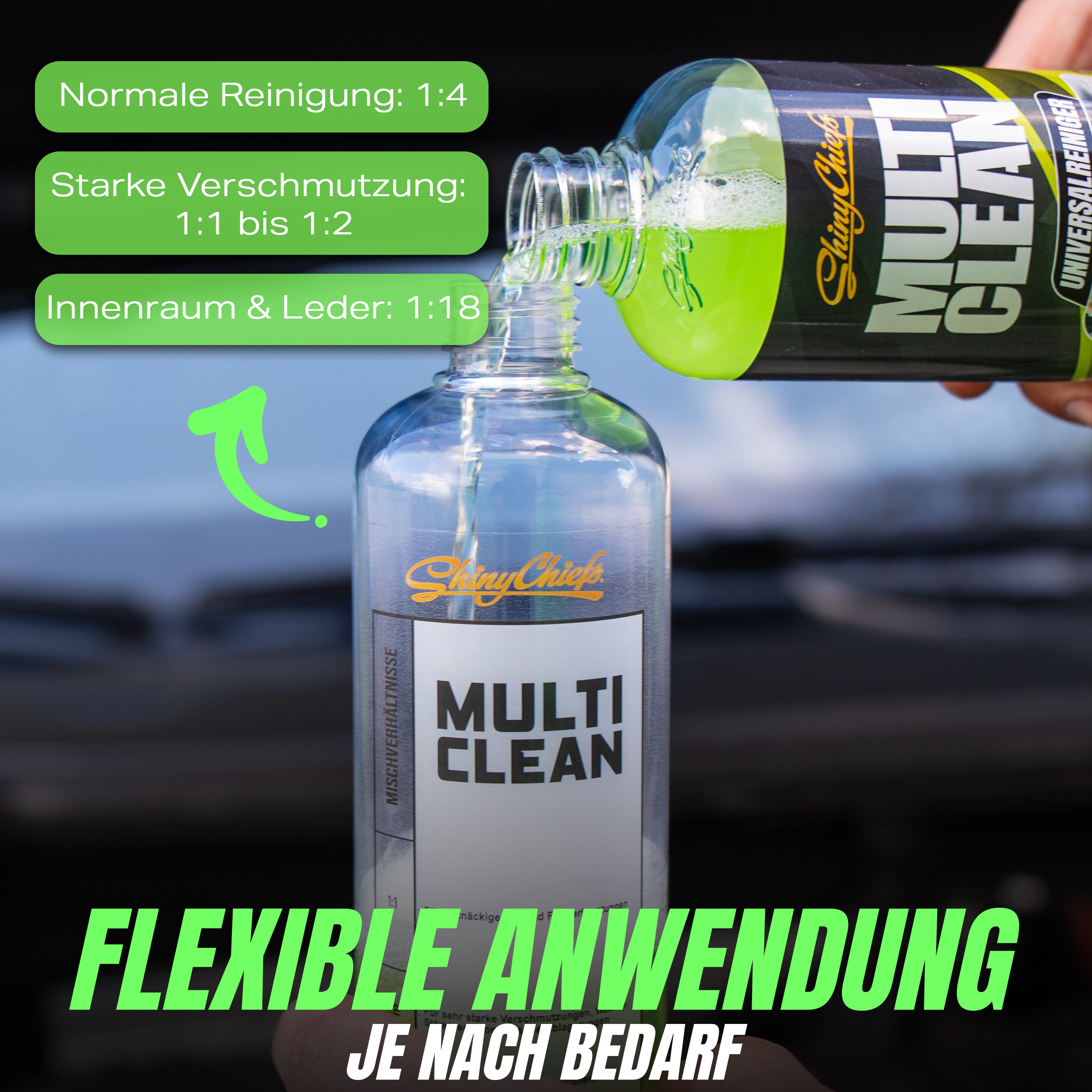 MULTI CLEAN - UNIVERSALREINIGER 500ml