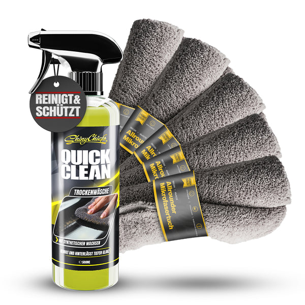 QUICK CLEAN - TROCKENWÄSCHE WAX 500ml - QUICK CLEAN - TROCKENWÄSCHE WAX 500ml