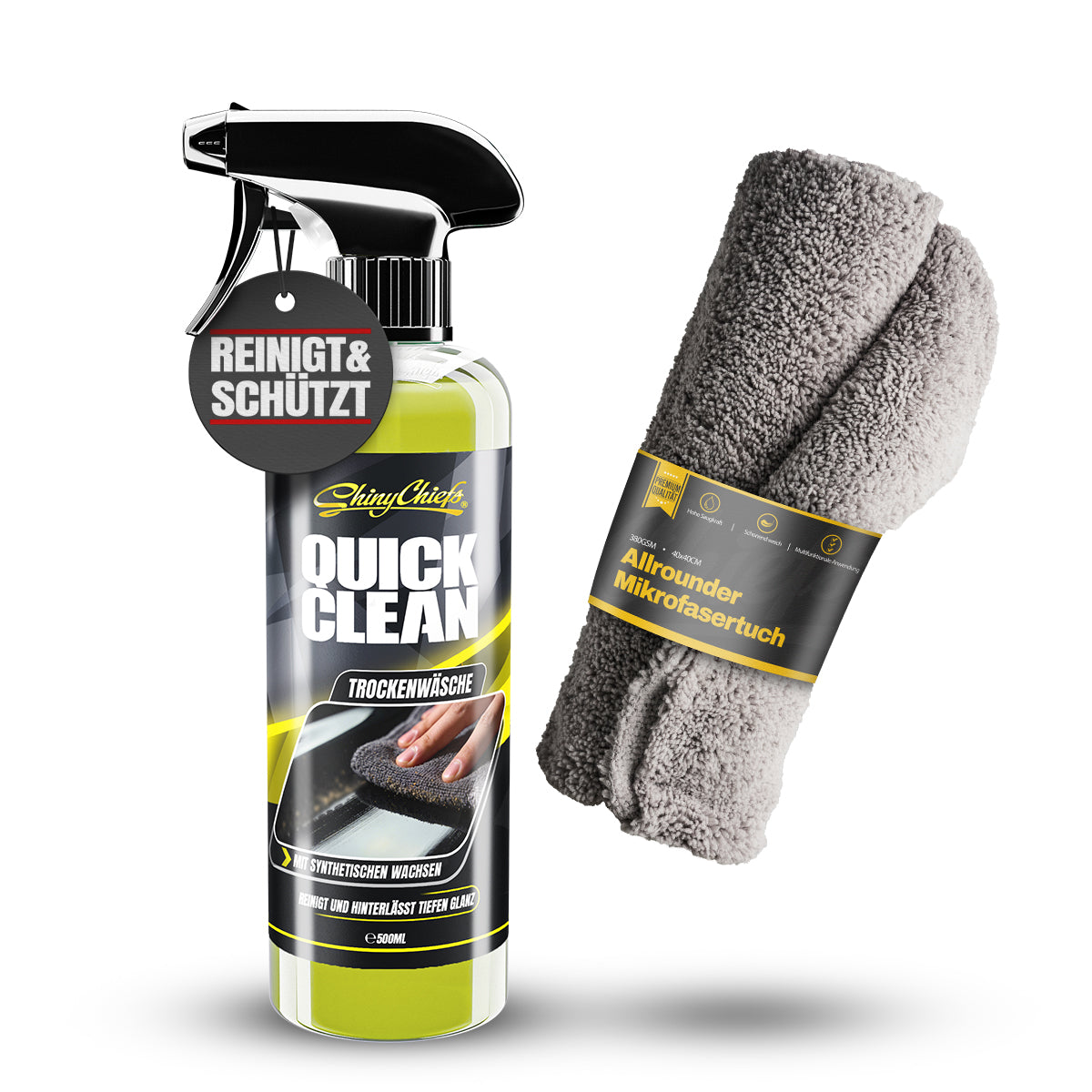 QUICK CLEAN - TROCKENWÄSCHE WAX 500ml