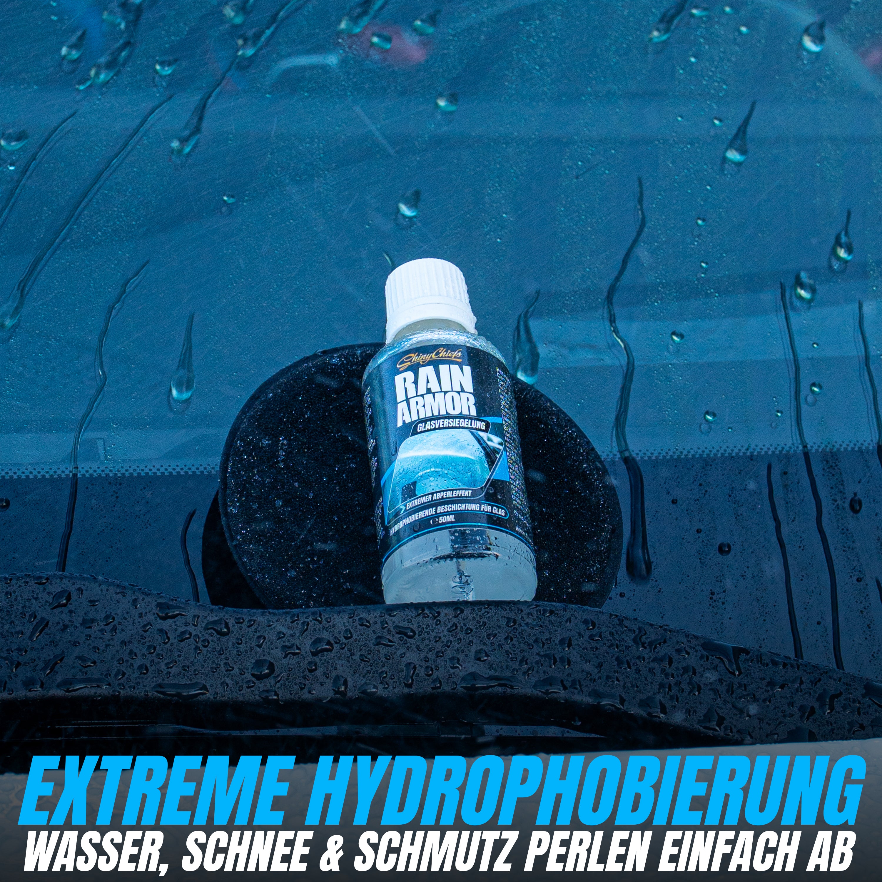 Rain Armor - Glasversiegelung 50ml Set