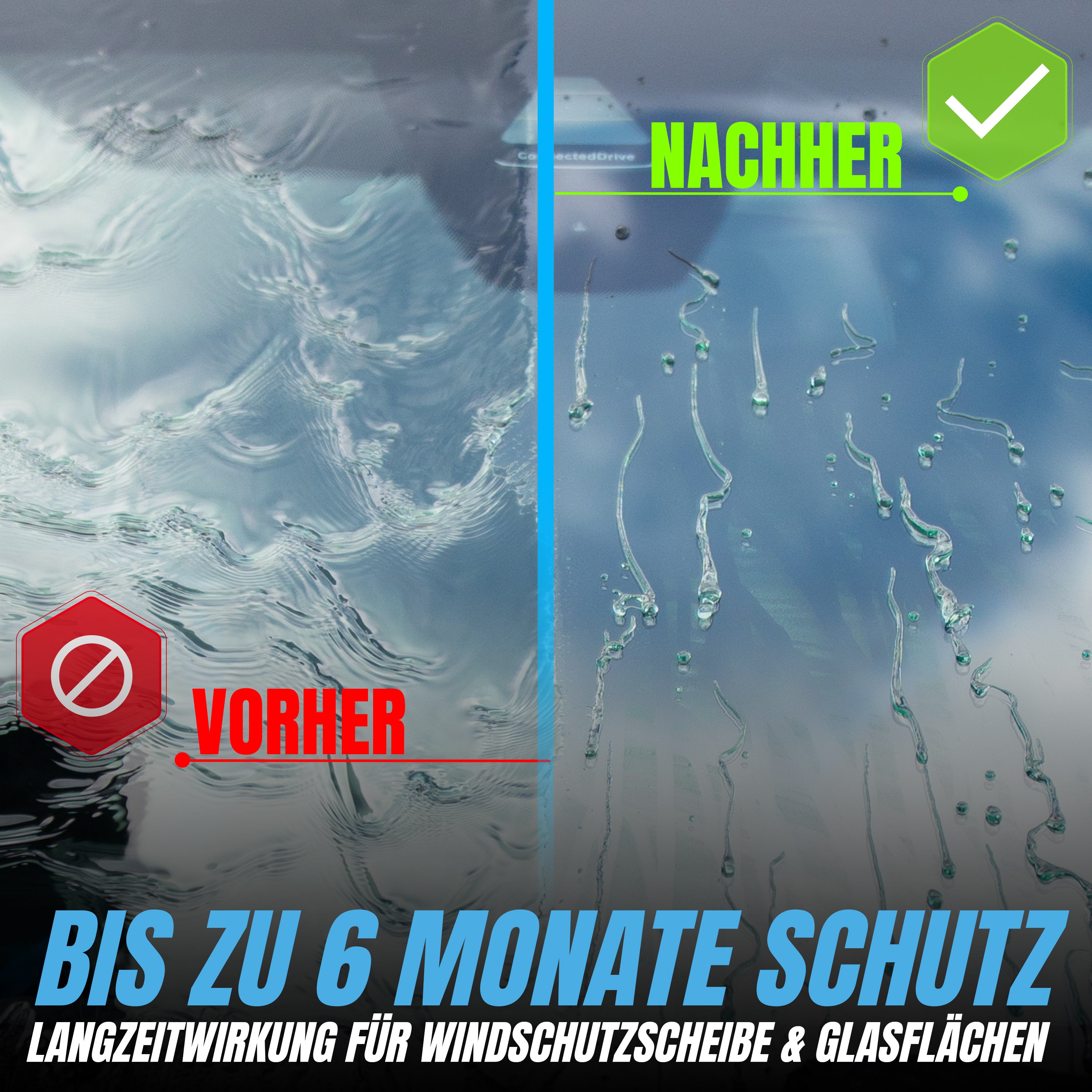 Rain Armor - Glasversiegelung 50ml Set