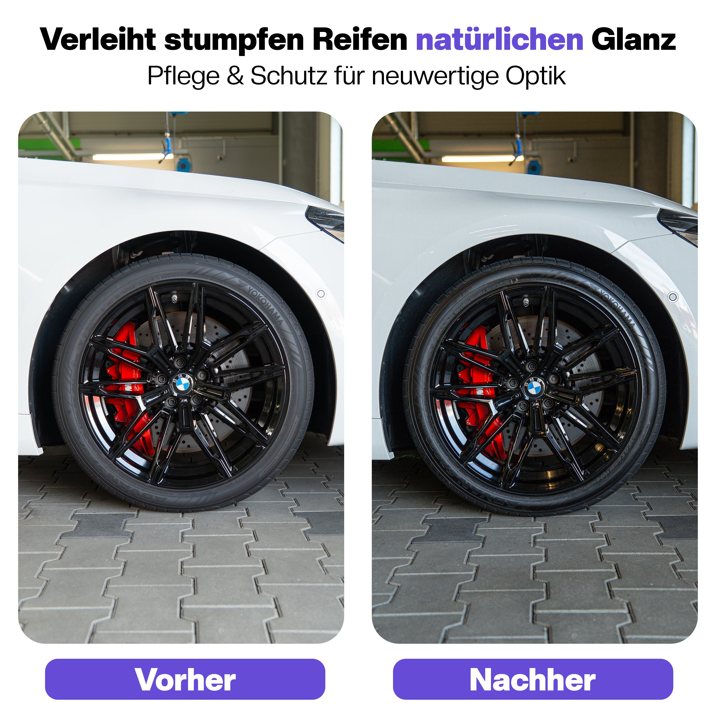 REIFENFRESH - REIFENSCHUTZPFLEGE MATT 500ml SET