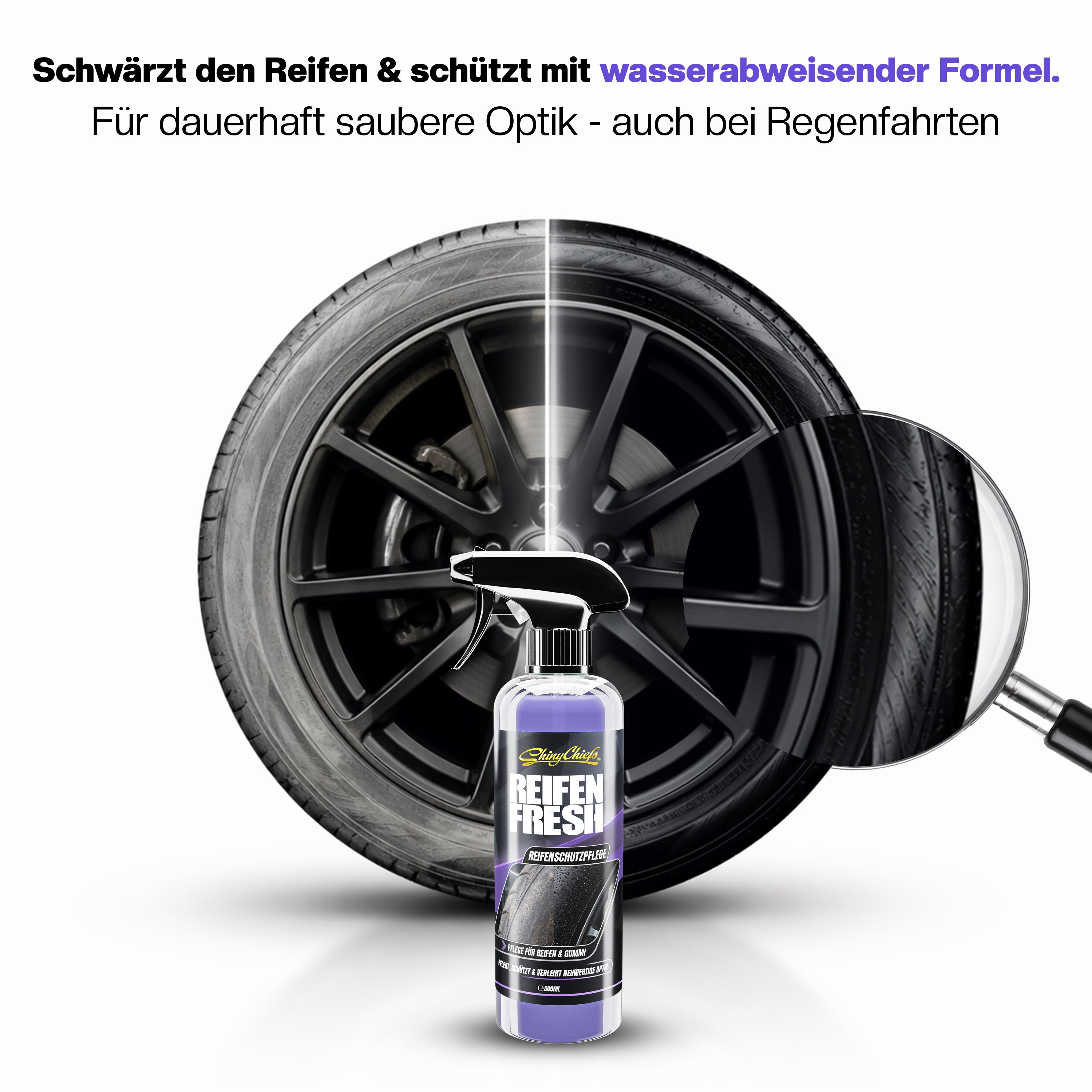 REIFENFRESH - REIFENSCHUTZPFLEGE MATT 500ml SET