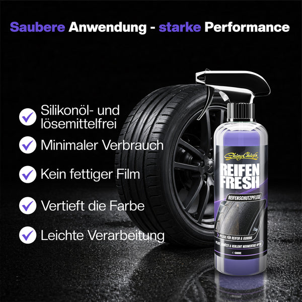 REIFENFRESH - REIFENSCHUTZPFLEGE MATT 500ml SET