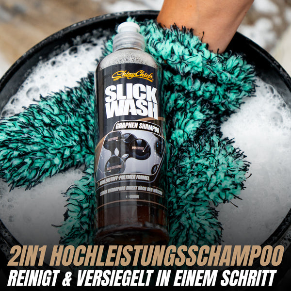 Zestaw SLICK WASH - GRAPHENE SHAMPOO 500ml + GRAPHENE SPRAY 500ml