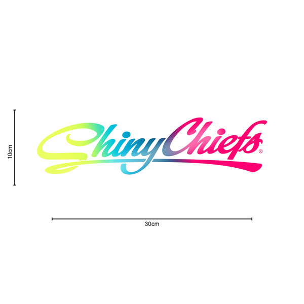 Naklejka ShinyChiefs - OILSLICK (30 cm x 10 cm)