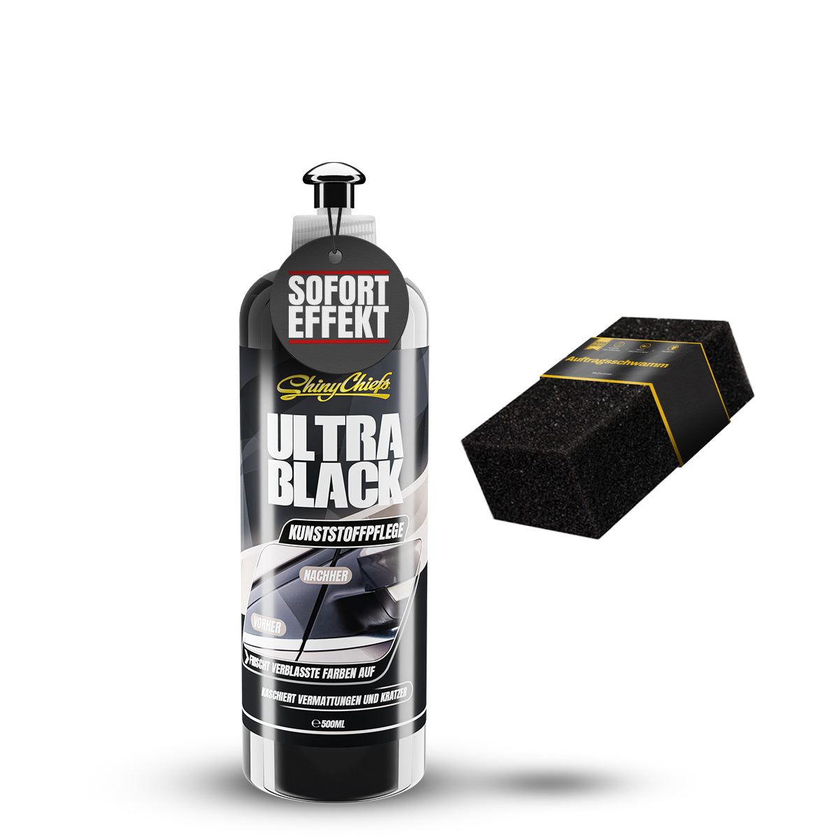 ULTRA BLACK - KUNSTSTOFFAUFFRISCHER 500ml