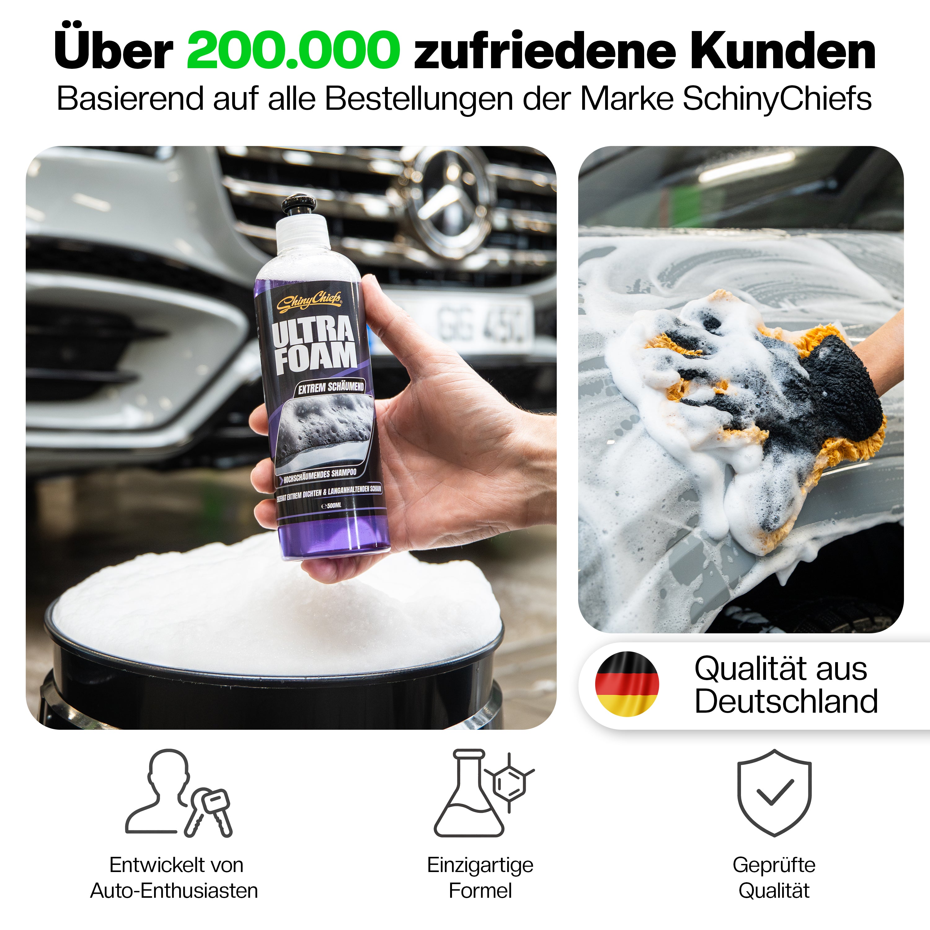 ULTRA FOAM - SZAMPON EKSTREMALNIE PIENIĄCY SIĘ