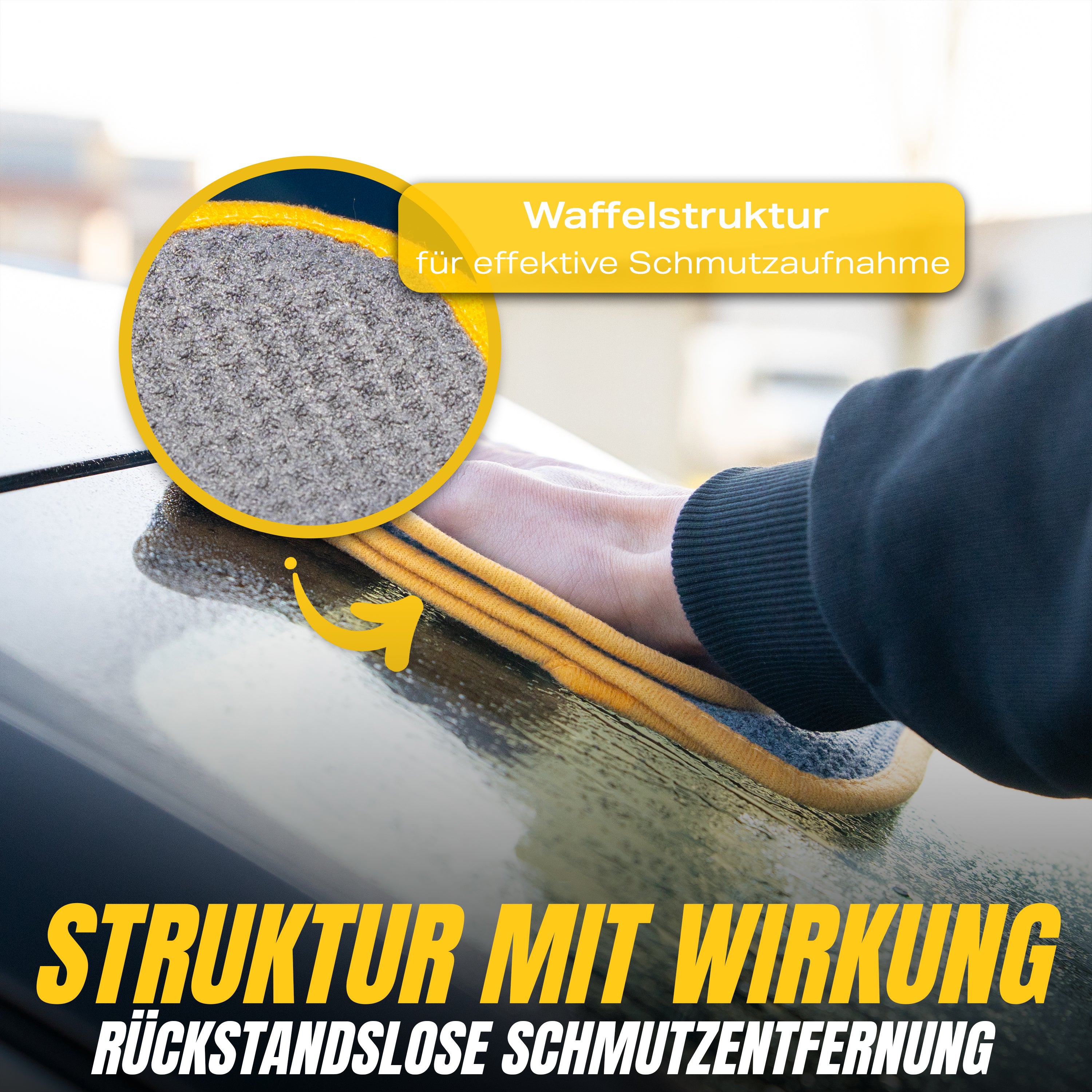 WAFFLE TOWEL - GLASREINIGUNGSTUCH (5 Stk.)